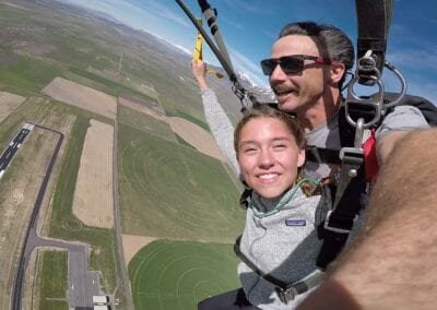Abby Manning tandem skydive