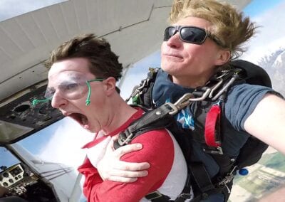 Cole Miller skydiving