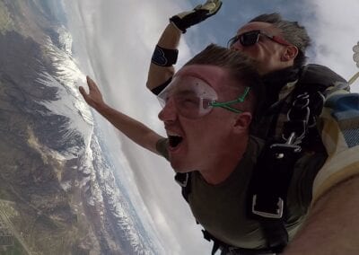 Scott tandem skydiving