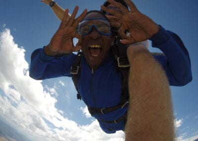 skydiving goggles