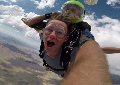 Mackay Sponenburgh skydiving