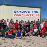 Addict II Athlete Skydive the Wasatch group photo